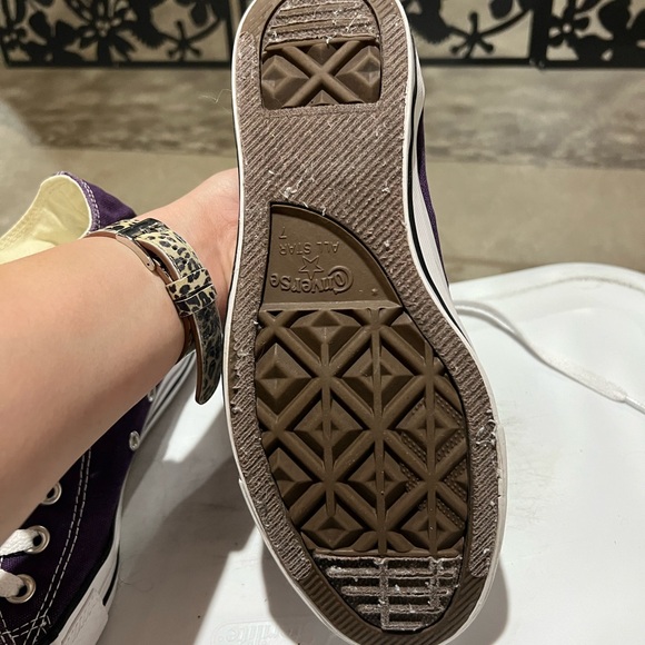 Purple High-Top Sneakers - Picture 11 of 11